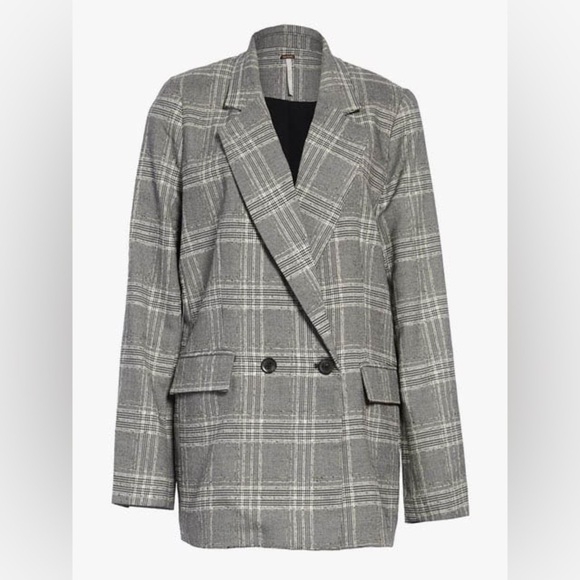 FREE PEOPLE NWOT Sporty Oversized Blazer - Picture 1 of 6